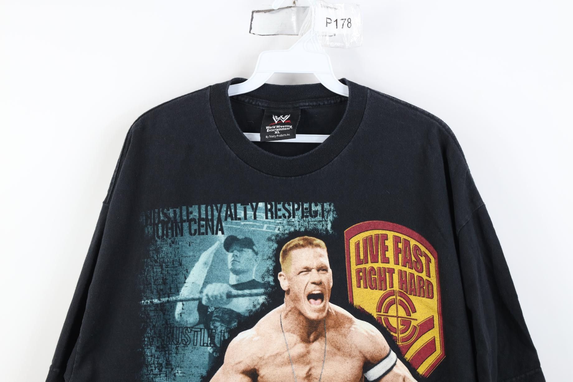 Vintage Vintage Y2K 2002 WWE Wrestling John Cena Issue 54 T-Shirt Size US XL / EU 56 / 4 - 2 Thumbnail