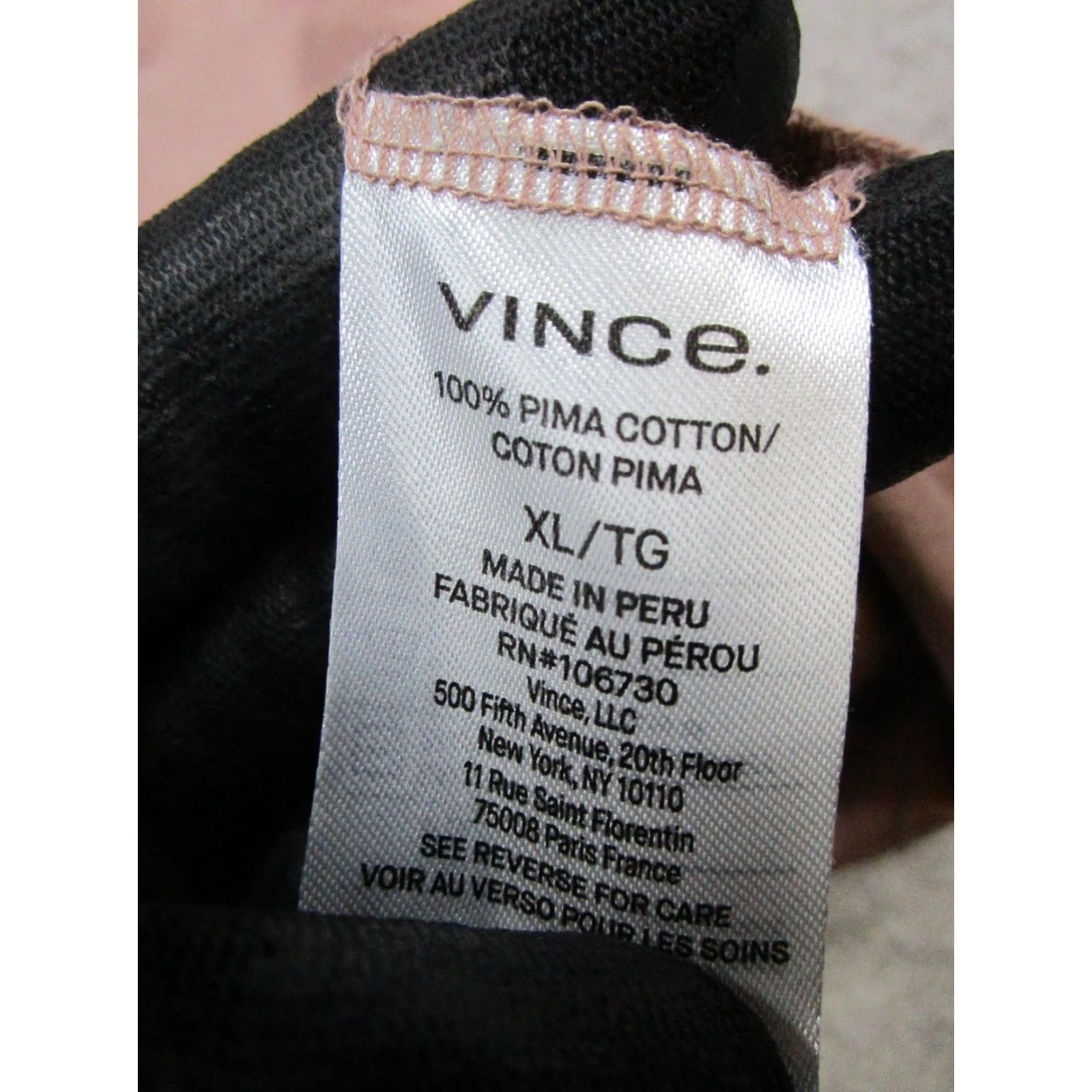 Vince Vince Dress Womens XL Pink Pima Cotton Midi Square Neck Sleeveless A-Line Casual Shift Shirt Dress Size XL / US 12-14 / IT 48-50 - 4 Thumbnail