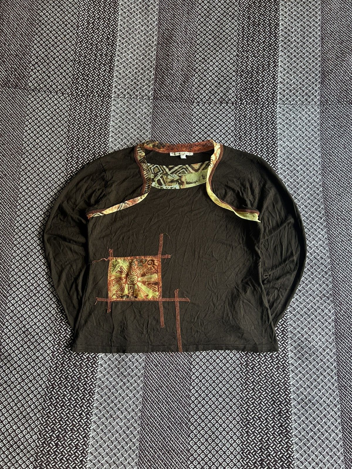 Other Vintage Cop Copine Vibe Y2K Long Sleeve Top Japanese Style Size S / US 4 / IT 40 - 1 Thumbnail