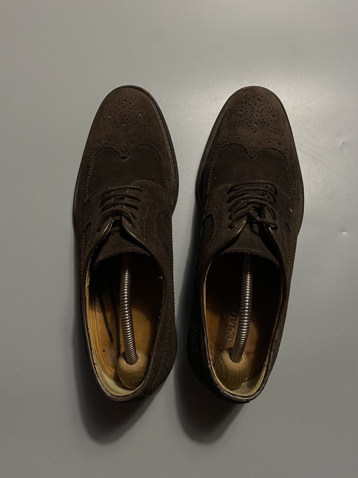 Sebago Sebago dark brown suede brogues shoes Size US 9 / EU 42 - 7 Thumbnail