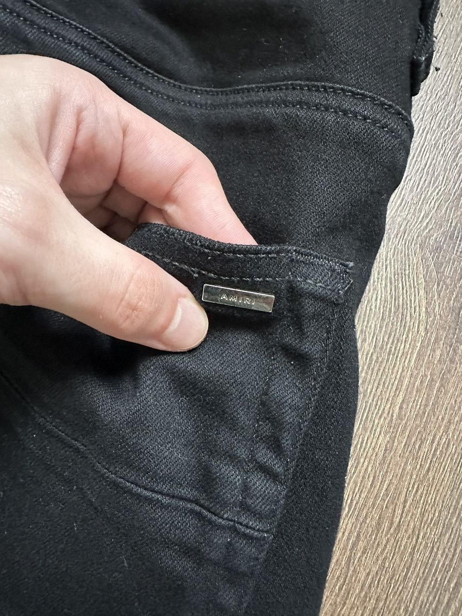 Amiri Amiri Black Jeans Size US 30 / EU 46 - 8 Thumbnail