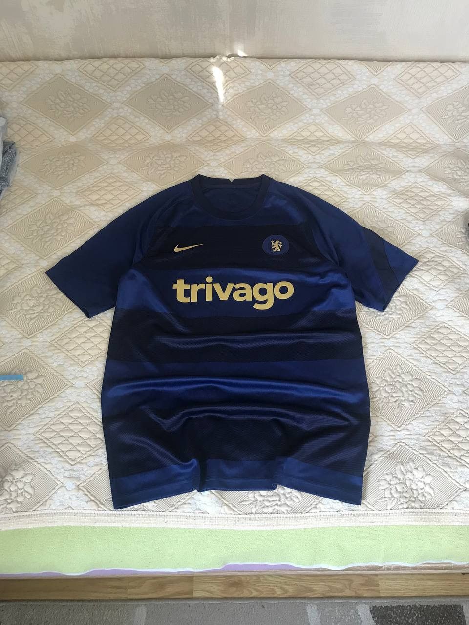 Chelsea Soccer × Nike × Vintage 🔥 Nike Chelsea FC Pre Match Soccer Football Club Jersey Size US M / EU 48-50 / 2 - 6 Thumbnail