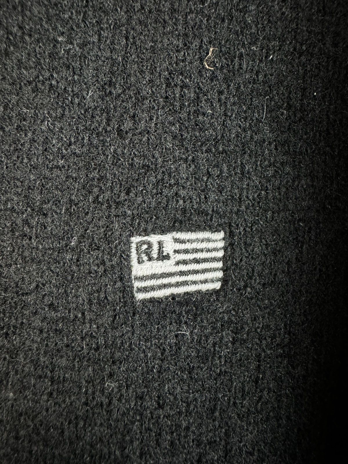 Polo Ralph Lauren Vintage Polo Ralph Lauren Full Zip Wool Black Sweater Size US XL / EU 56 / 4 - 4 Thumbnail