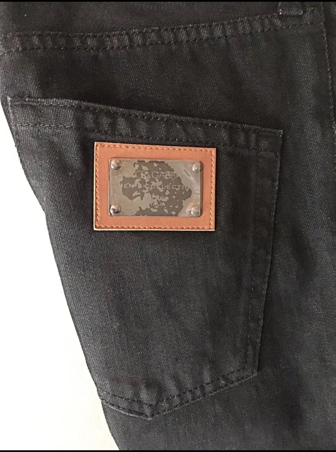 Dolce & Gabbana Brand New Dolce & Gabbana Black Jeans – 100% Authentic Size US 29 - 3 Thumbnail