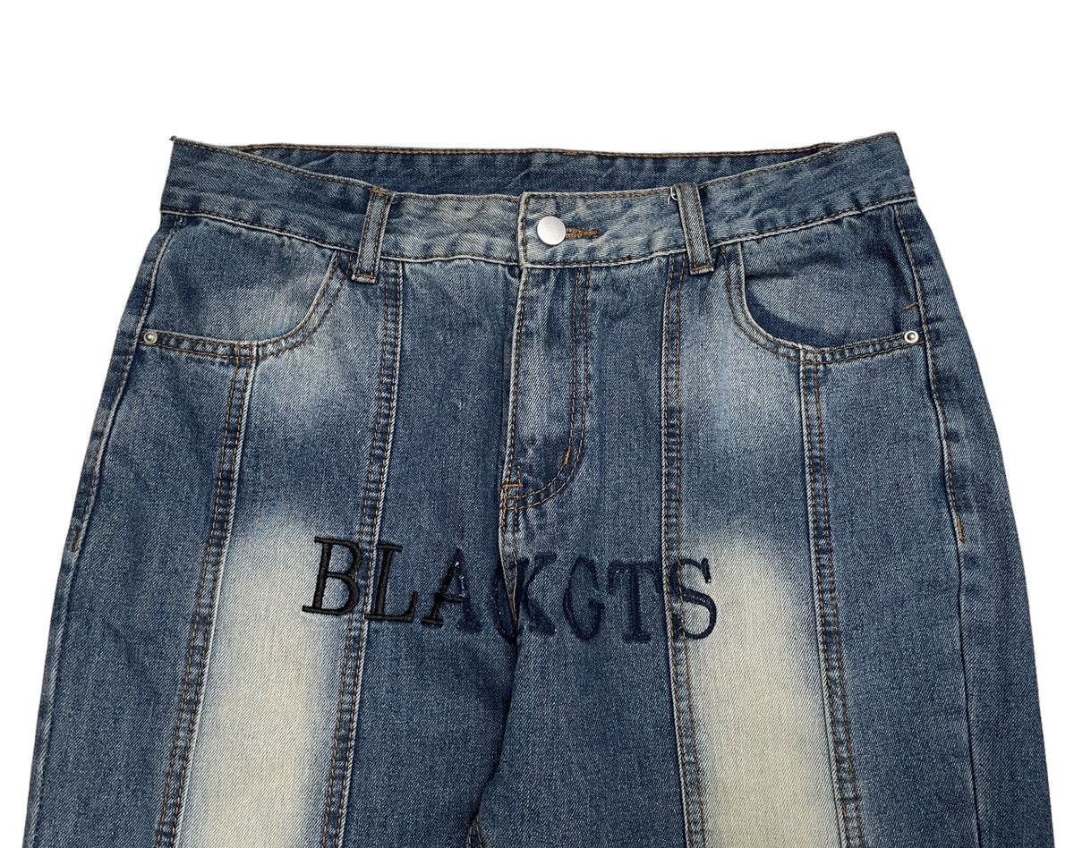 If Six Was Nine × Japanese Brand × Le Grande Bleu (L.G.B.) Very Rare Design Vintage Brand Oreeta Flared Jeans 1990s Size US 33 - 3 Thumbnail