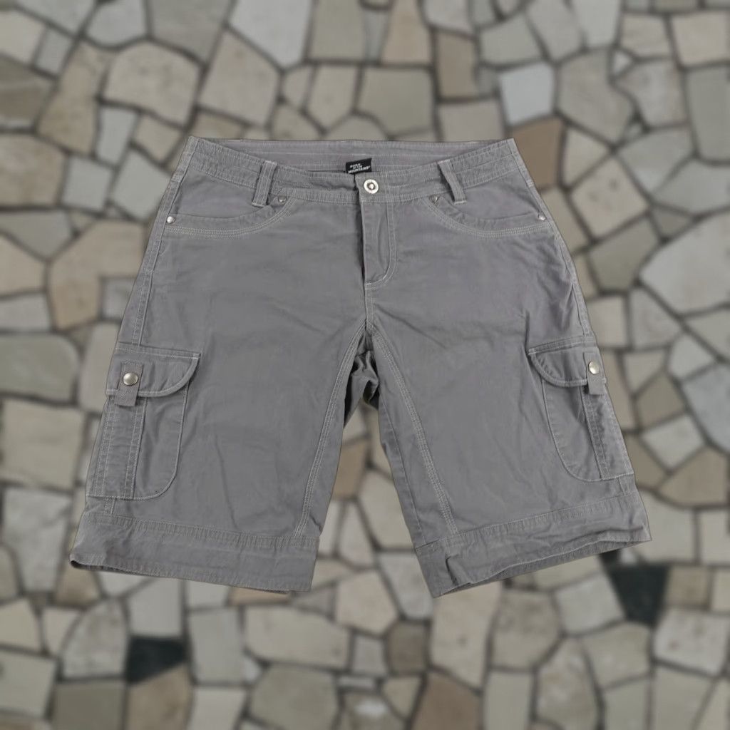 Vintage VINTAGE Kuhl Cargo Shorts Womens 8 Gray Outdoor Hiking Camping Travel Bermuda 11" Size 30" / US 8 / IT 44 - 1 Thumbnail
