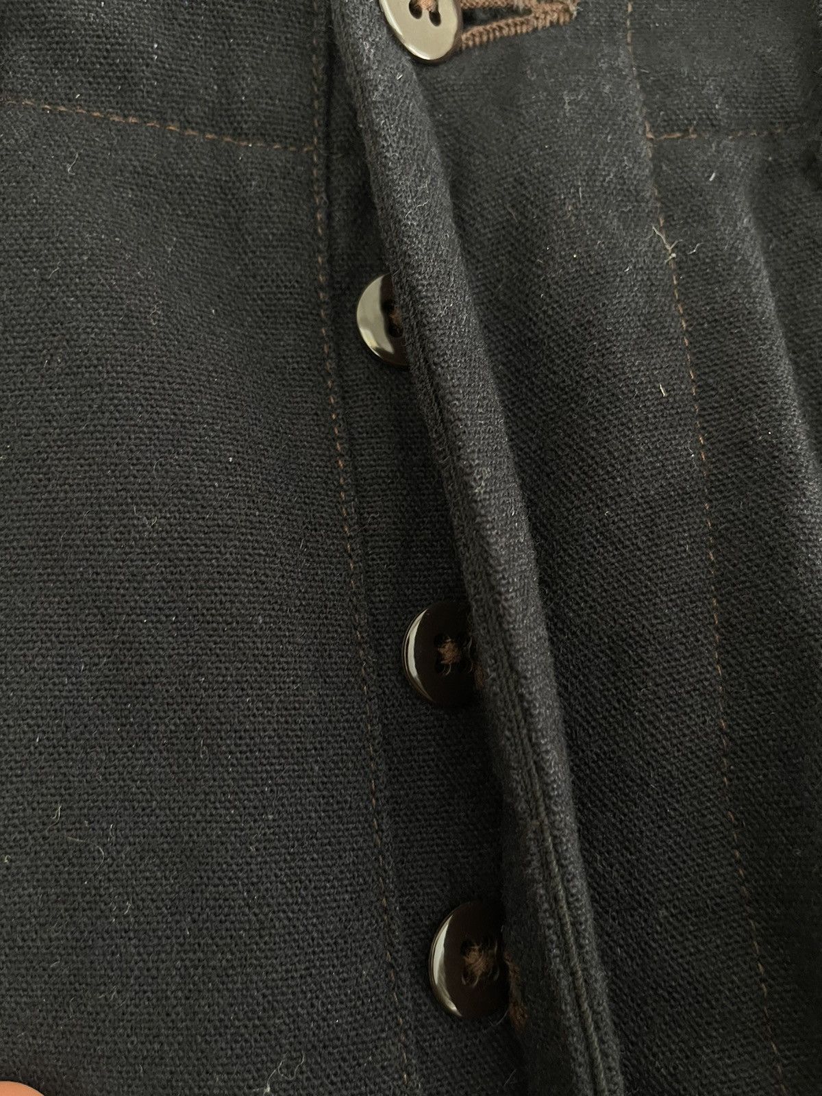 S/DOUBLE S Double Wool Pants Size US 31 - 3 Thumbnail