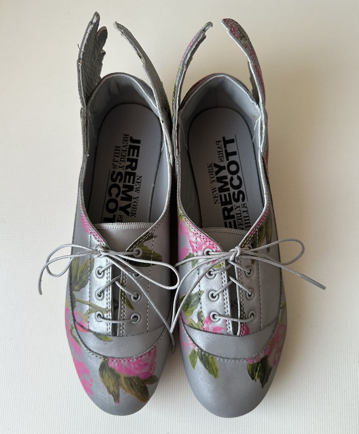 Adidas × Jeremy Scott Adidas Jeremy Scott Wings ballet flats reflective floral Size US 7 / IT 37 - 4 Thumbnail