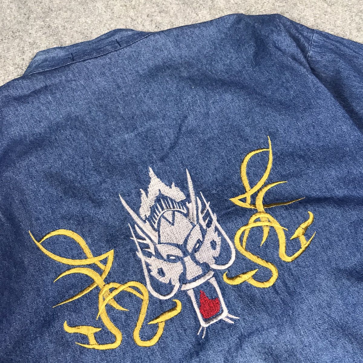 Designer × Japanese Brand Kimono Dragon embroidery design cardigan style jacket Size US M / EU 48-50 / 2 - 8 Thumbnail