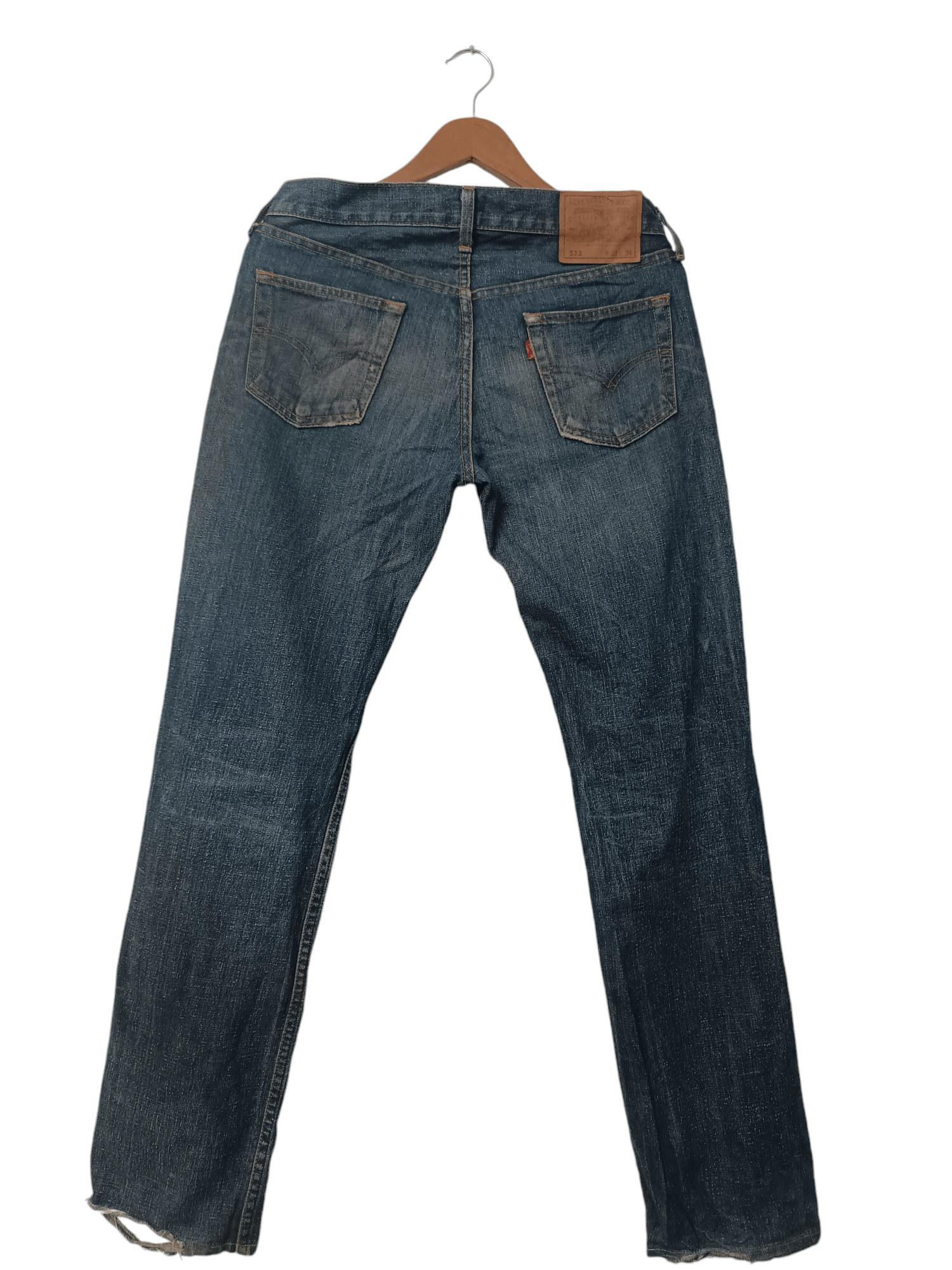 Levi's Vintage Clothing Vintage Levi's 522 denim Size US 31 - 2 Thumbnail