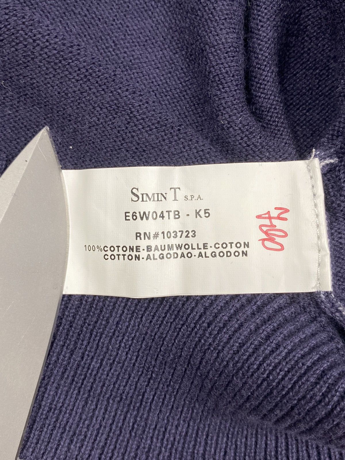 Emporio Armani Vintage 90s Emporio Armani Jeans Sweater Italy Designer Size US XL / EU 56 / 4 - 12 Thumbnail
