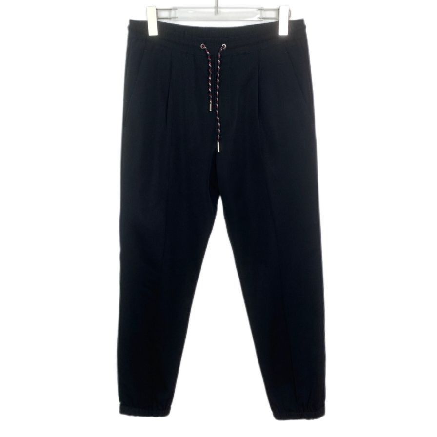 Dior [Dior] Drawstring Tapered Joggers 44 Black Size 30" / US 8 / IT 44 - 1 Thumbnail