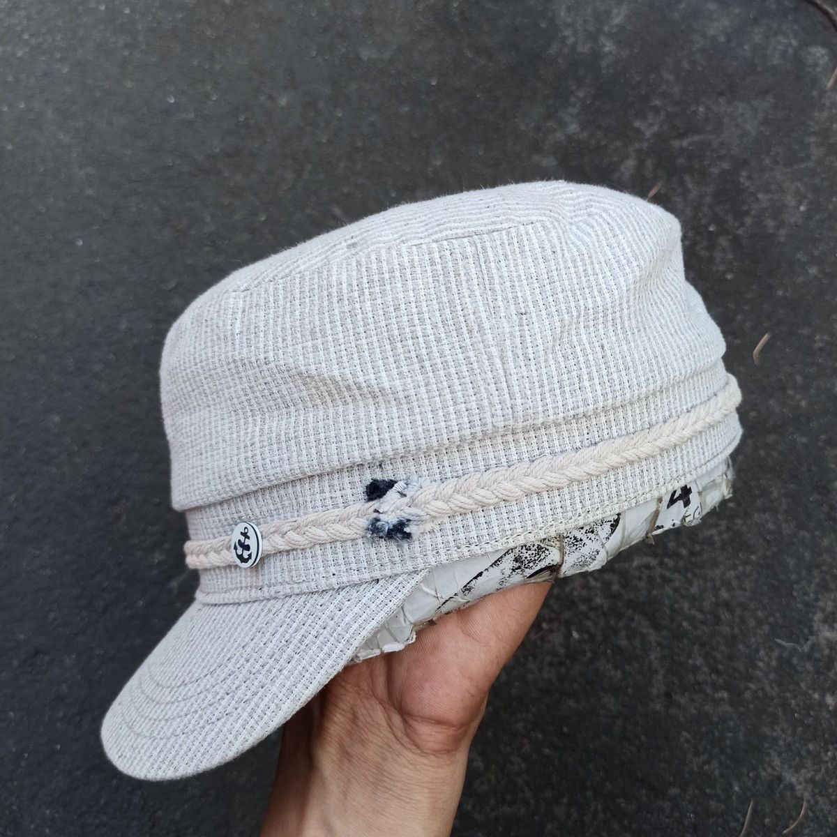 Japanese Brand × Roper Unique material sailor Hat with Rope by grace Size 36 - 5 Thumbnail