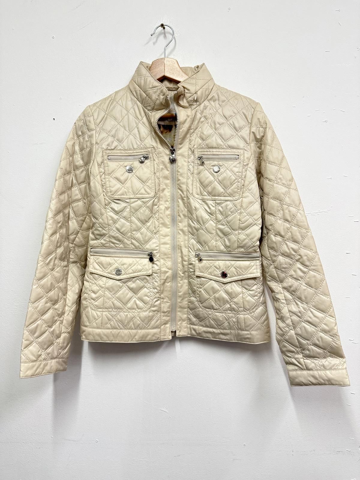 Other Laundry by Shelli Segal Quilted Beige Jacket Size S Size S / US 4 / IT 40 - 1 Thumbnail