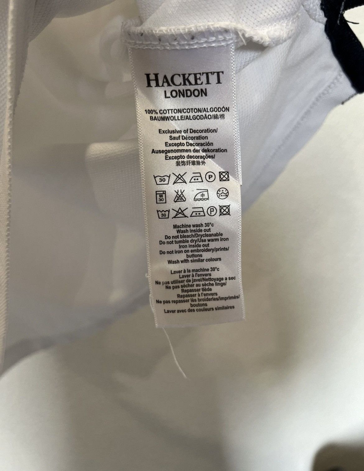 Hackett Vintage Hackett Polo T-shirt Size US M / EU 48-50 / 2 - 3 Thumbnail