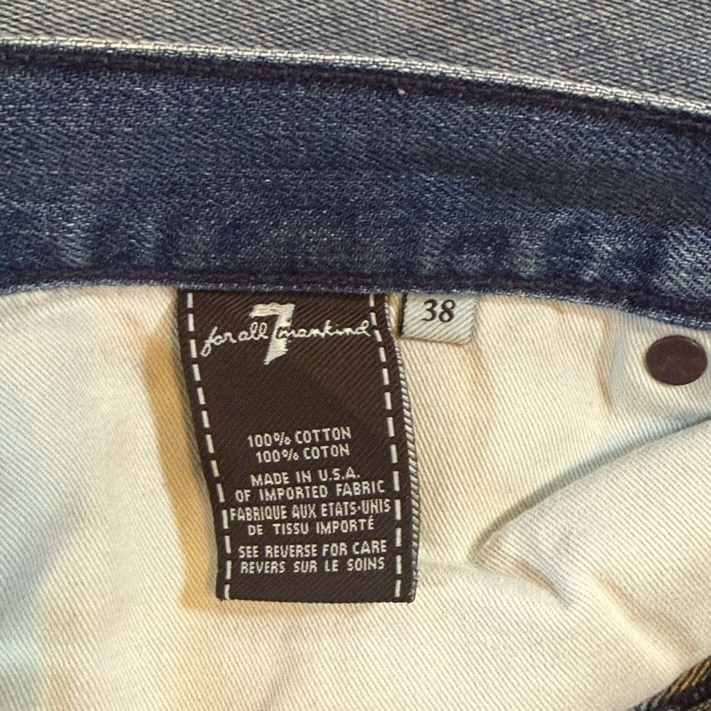 7 For All Mankind 7 For All Mankind Men’s Jeans 38x33.5 Straight Leg USA Size US 38 / EU 54 - 10 Thumbnail