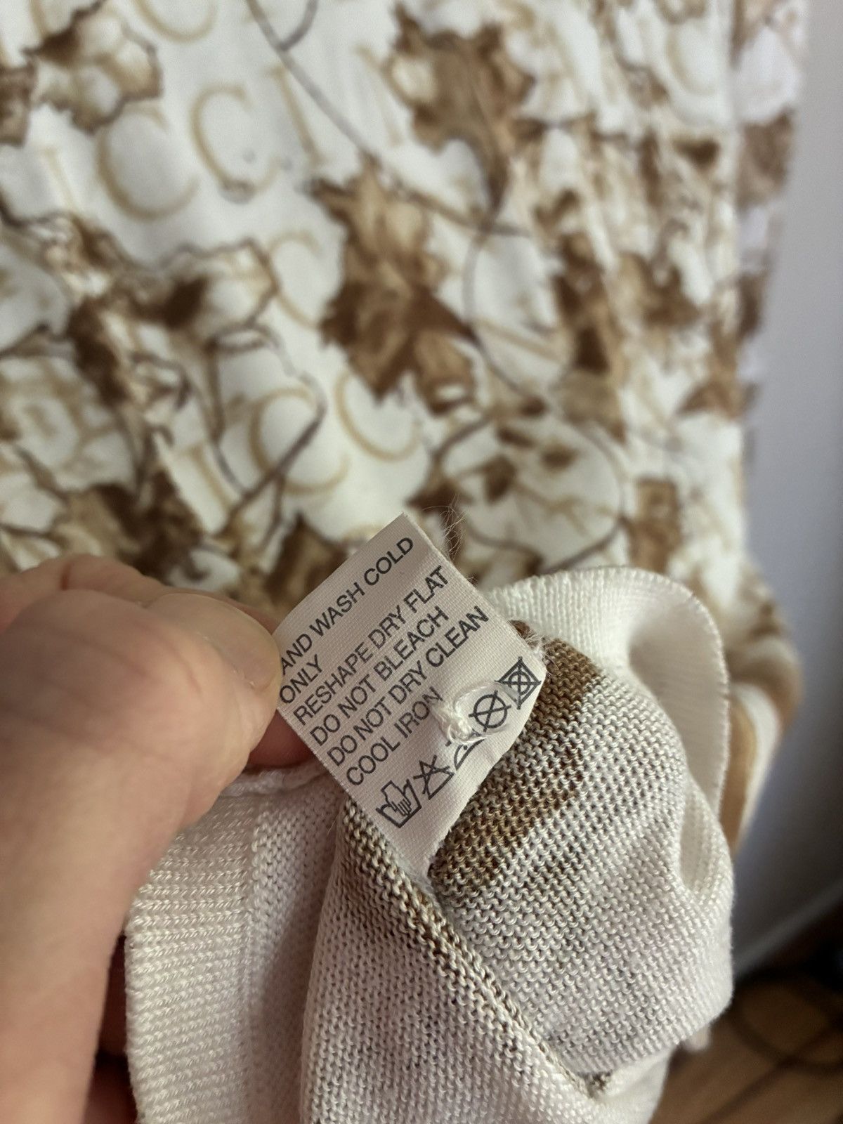Nina Ricci Nina Ricci Autumnal Leaves/ Logo Print 2 Piece Twinset Size M / US 6-8 / IT 42-44 - 23 Thumbnail