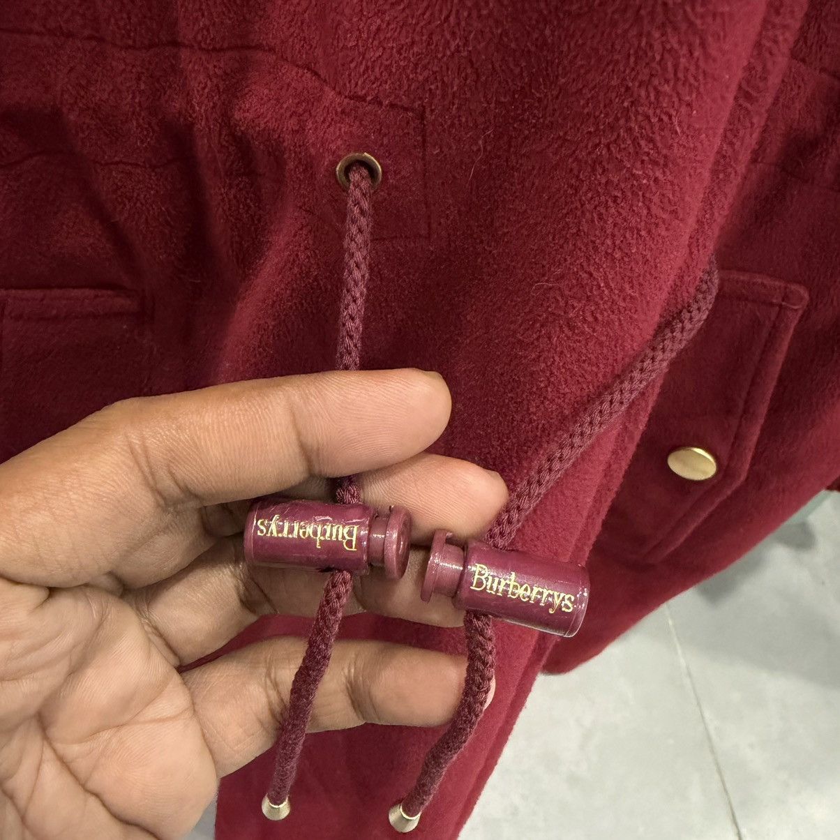 Burberry Vintage Burberry’s Fleece Zipped Jacket / Coat Size M / US 6-8 / IT 42-44 - 8 Thumbnail