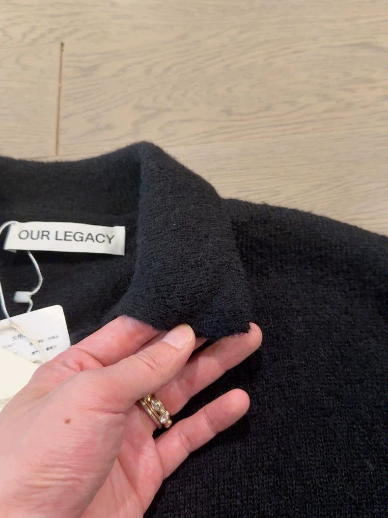 Our Legacy our legacyBlack knitted cardigan 2503-Nextarrow Size US M / EU 48-50 / 2 - 5 Thumbnail