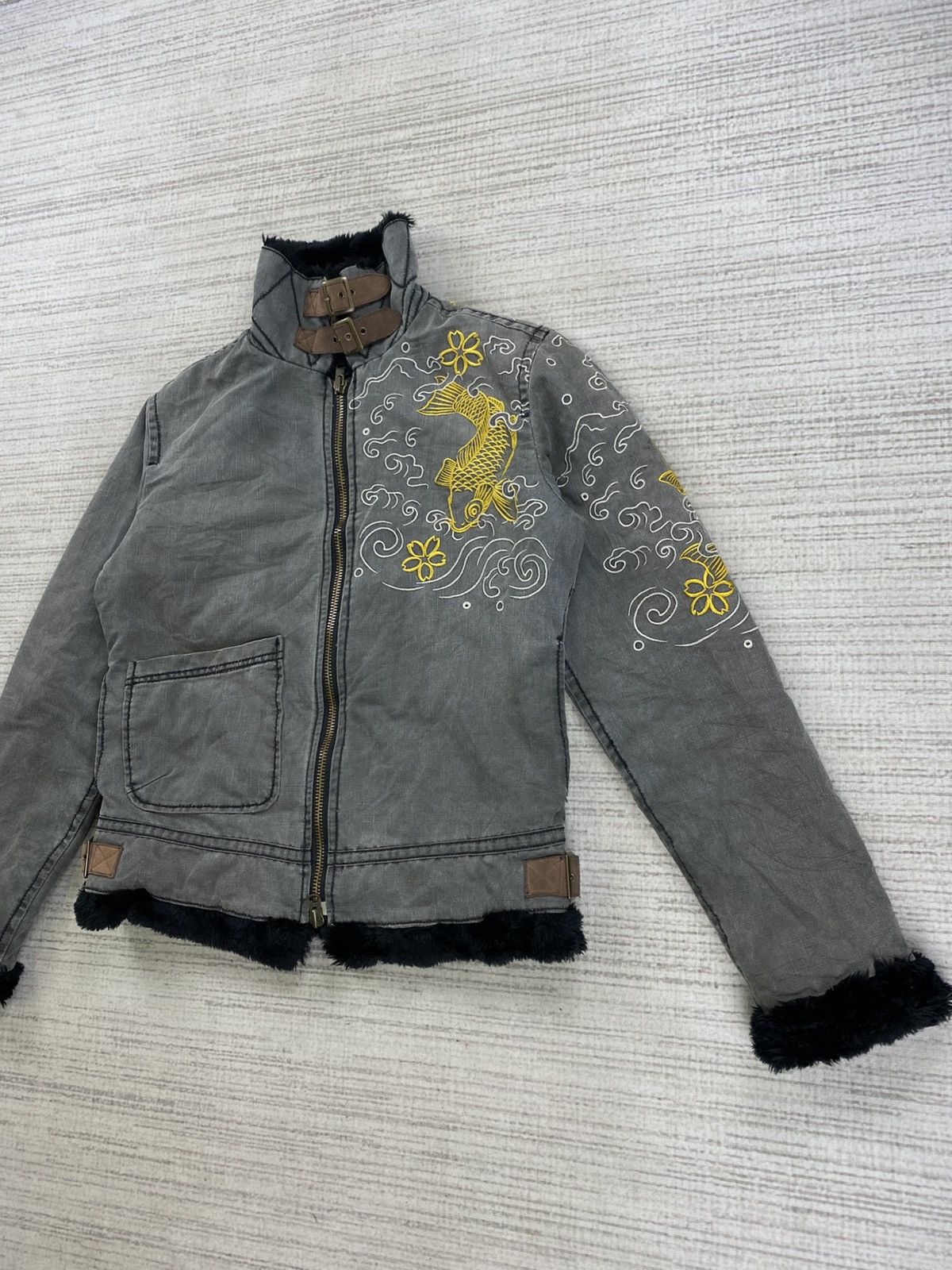 Eternal Vintage Kula By Eternal Sukajan Embroidery Zipper Jacket Size US M / EU 48-50 / 2 - 4 Thumbnail