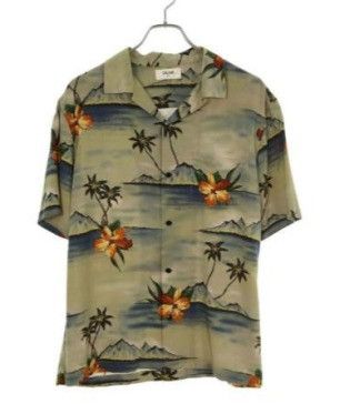 Celine o1bcso1str0925 2C918862T Shirt in Craie/Bleu/Orange Size US XL / EU 56 / 4 - 1 Preview