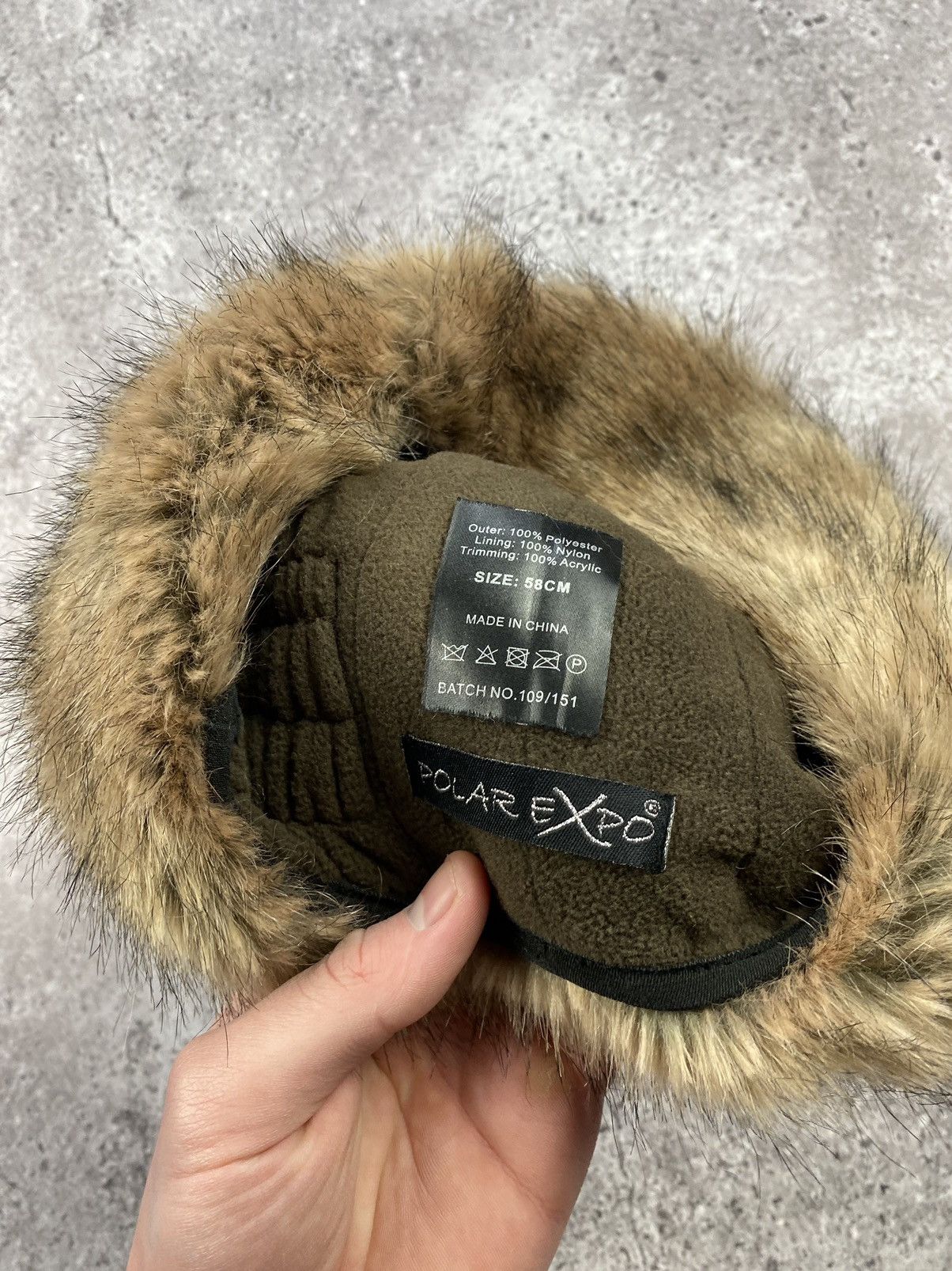 Japanese Brand × Vintage Y2K Faux Fur Vintage Fuzzy Warm Trapper Hat Size ONE SIZE - 6 Thumbnail