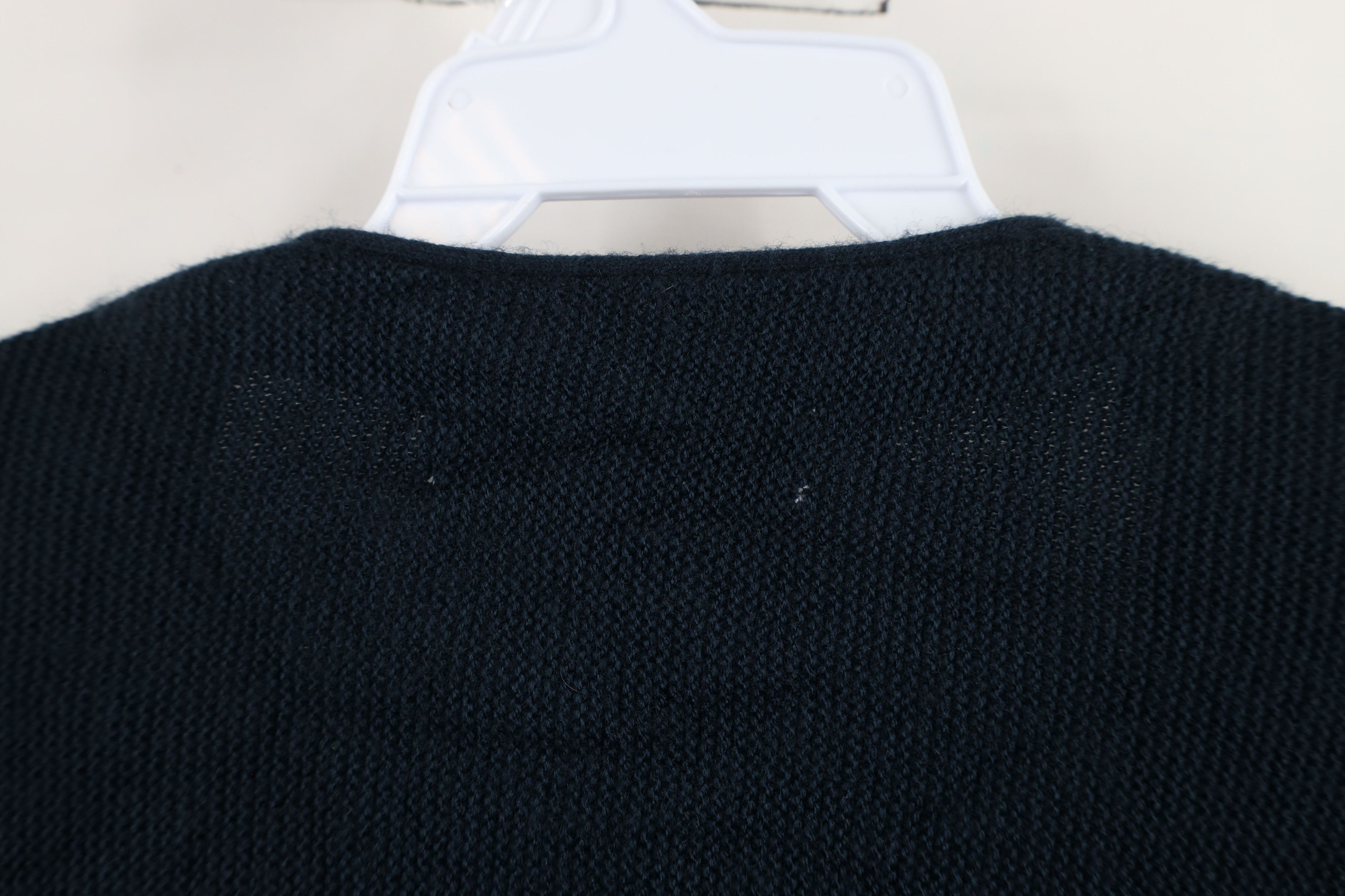 Vintage Vintage 90s Streetwear Button Cardigan Sweater Navy Blue Size US XL / EU 56 / 4 - 7 Thumbnail
