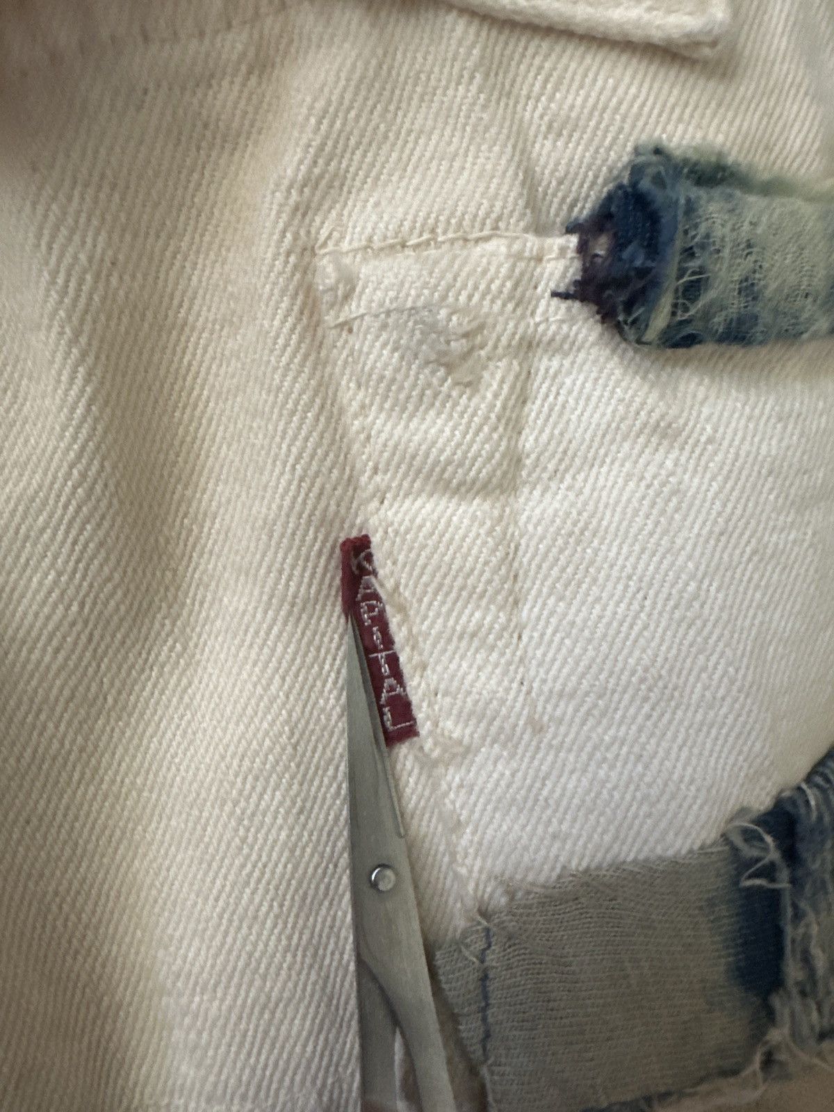 Kapital Kountry 2012 Kountry Selvedge Buckleback Boro Denim Patchwork jean Size US 34 / EU 50 - 24 Thumbnail