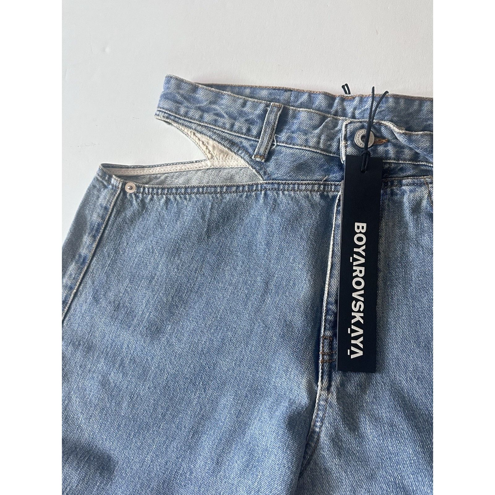 Other Boyarovskaya Blue Tongs Jeans Size 29 Size 29" - 2 Thumbnail
