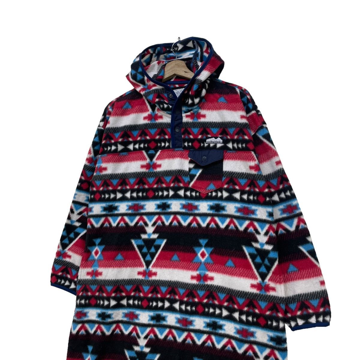 Japanese Brand × Native 💥Japanese Anti Ballistic Navajo Hoodie Fishtail Size M / US 6-8 / IT 42-44 - 3 Thumbnail