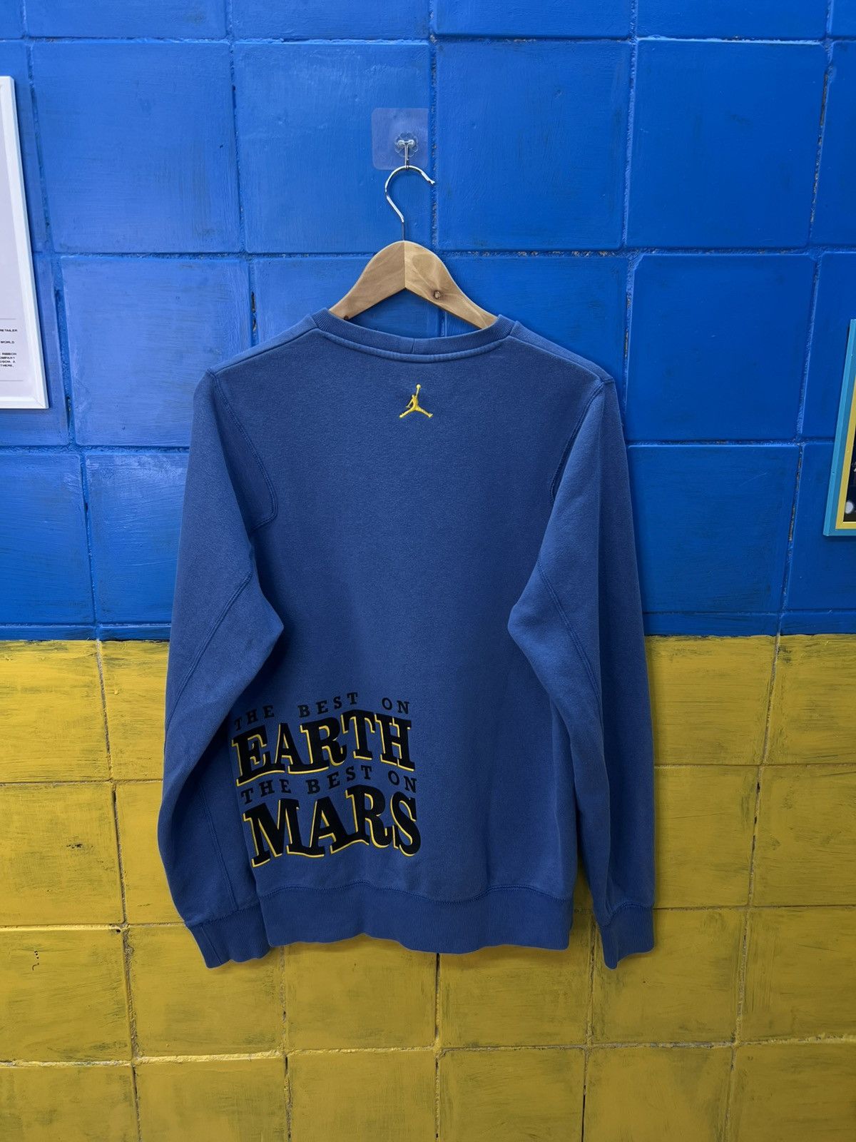 Jordan Brand × Vintage Vintage Nike Air Jordan Sweatshirt Spike Lee 1990s Size US M / EU 48-50 / 2 - 4 Thumbnail
