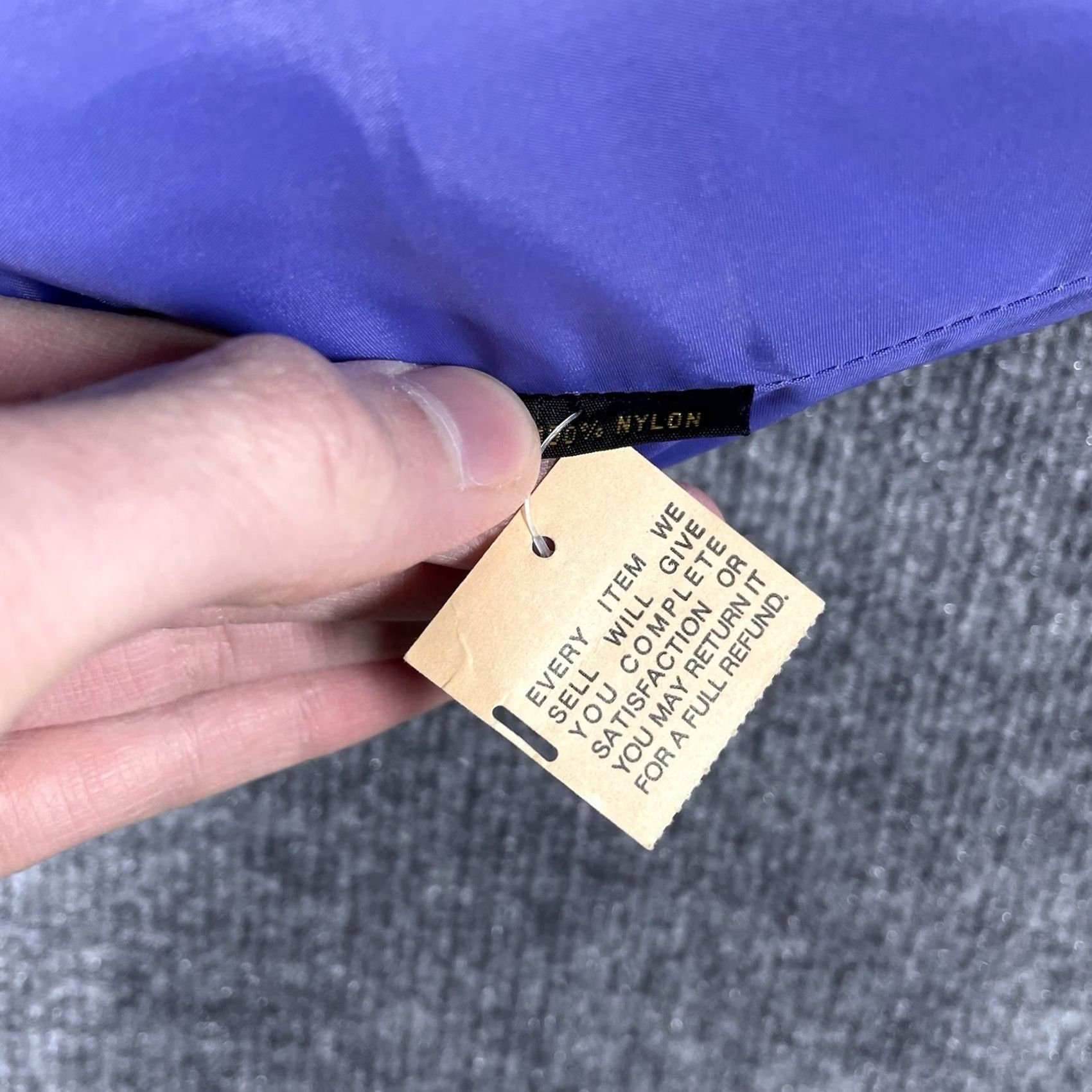 Eddie Bauer VINTAGE Eddie Bauer Sac Jac Packable Jacket Womens Large Purple Windbreaker NWT Size L / US 10 / IT 46 - 5 Thumbnail