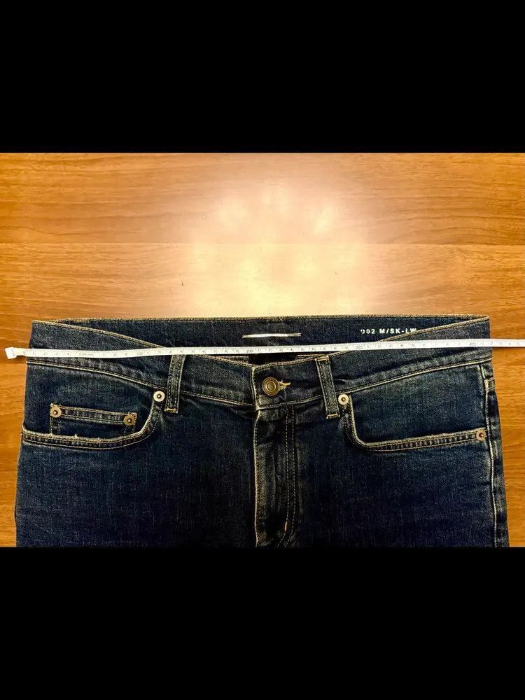 Saint Laurent Paris Saint Laurent Paris by Hedi 14AW Elastic Basic Denim-2507 Size US 31 - 4 Thumbnail