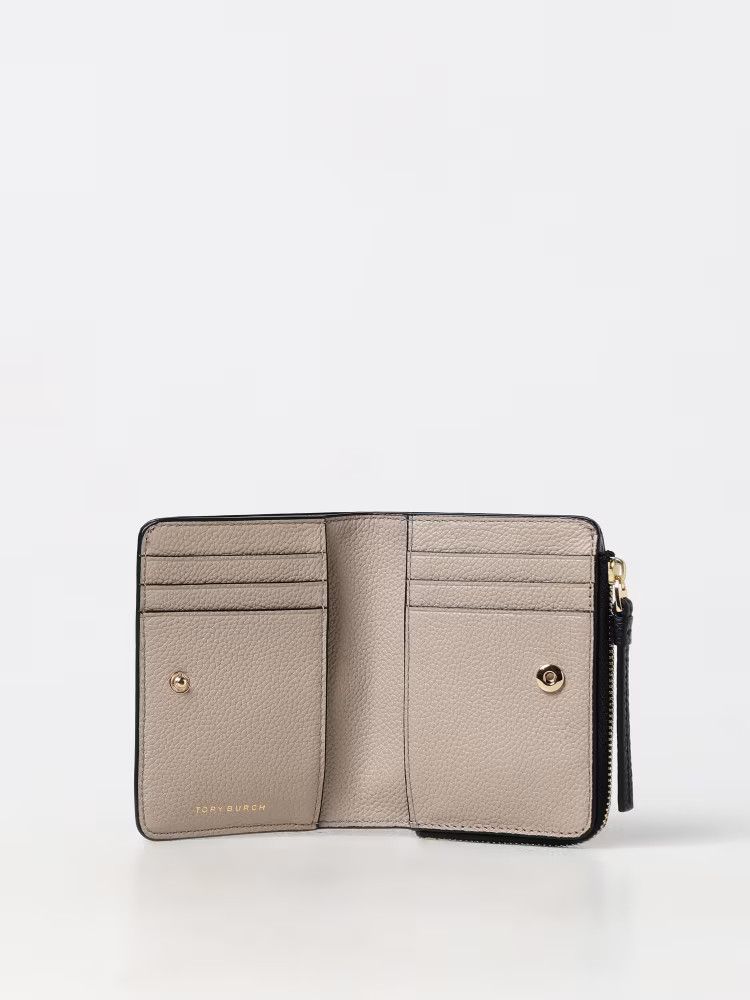 Tory Burch o1s22i1n1024 Size: OS / Asc Double Pocket Wallet in Black Size ONE SIZE - 2 Thumbnail