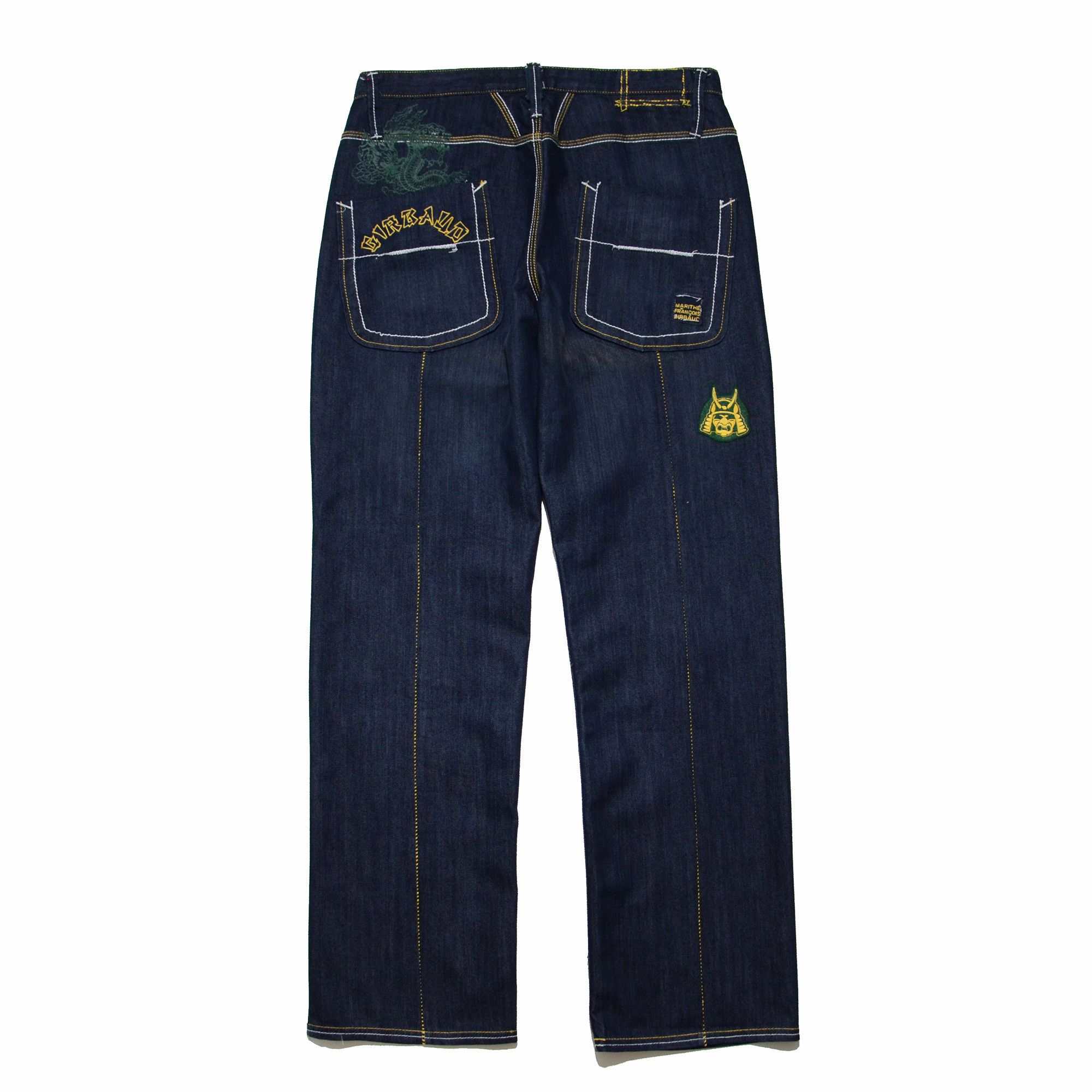 Marithe + Francois Girbaud [Color Defects] M+FG Lightweight Pants Y2K Hiphop Streetwear Size US 35 - 1 Thumbnail