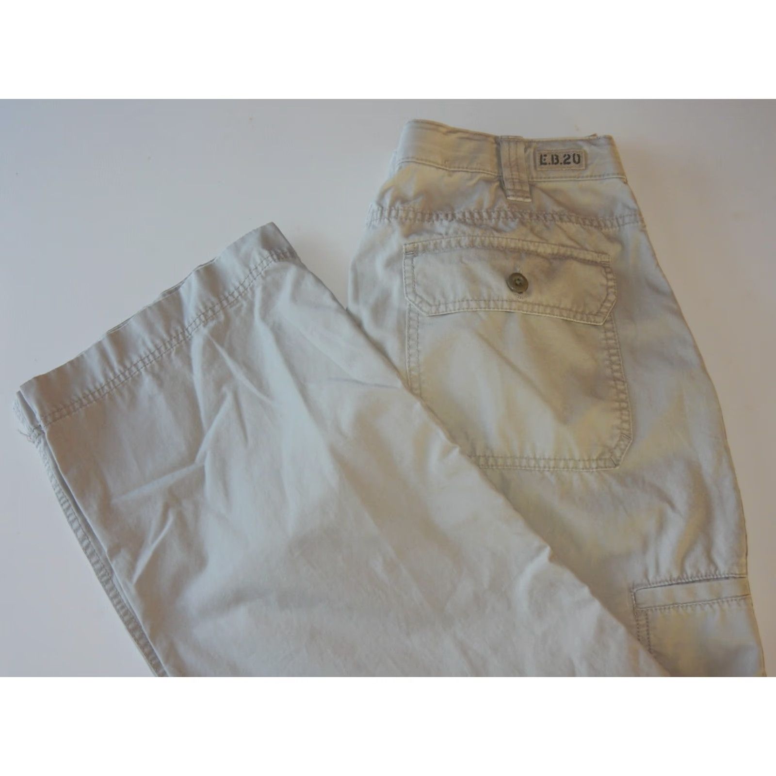 Eddie Bauer VINTAGE Eddie Bauer Men's Khakis Pants Size 36x32 Cotton Flat Front Beige Size US 36 / EU 52 - 2 Thumbnail