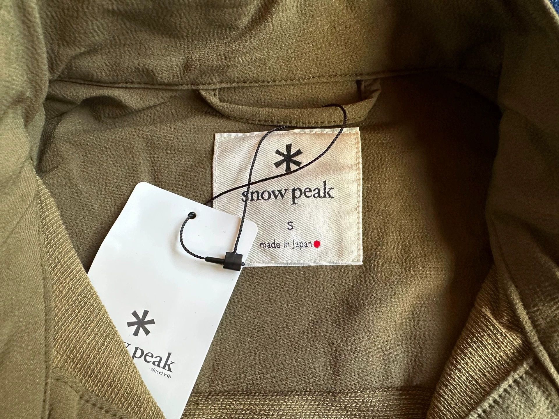 Snow Peak SNOW PEAK Nylon Power Wool W/P long sleeve S Size US S / EU 44-46 / 1 - 4 Thumbnail