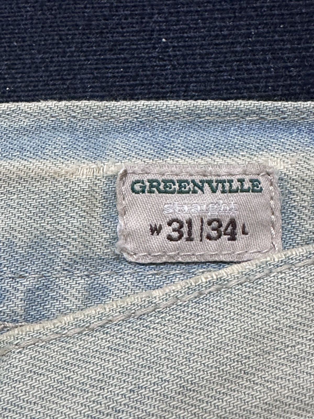 Mek Denim Vintage MekDenim Faded Mudwash Distressed Denim Size US 33 - 10 Thumbnail