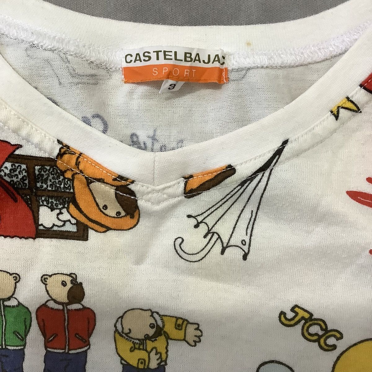 Jean Charles De Castelbajac Vintage Castelbajac Sport Overprint Size US L / EU 52-54 / 3 - 3 Thumbnail