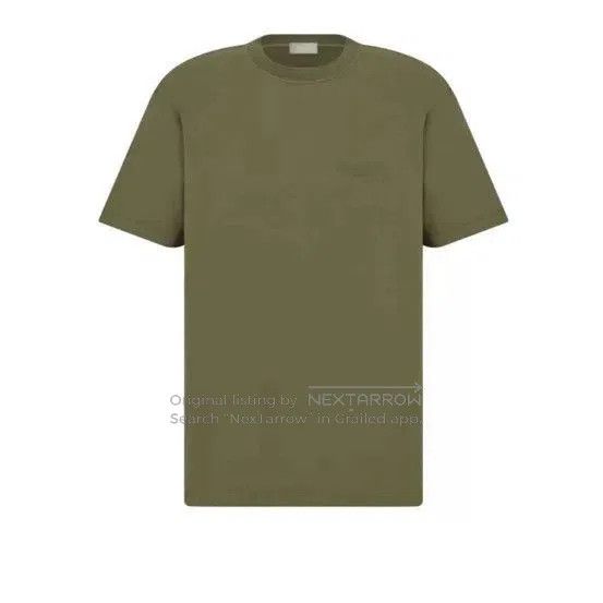 Dior Dior Green Small Logo Embroidery Short Sleeve. Size US XL / EU 56 / 4 - 1 Thumbnail