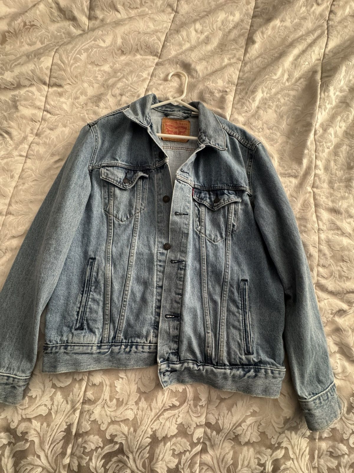 Levi's Levis Classic Trucker Jean Jacket Size US L / EU 52-54 / 3 - 1 Thumbnail