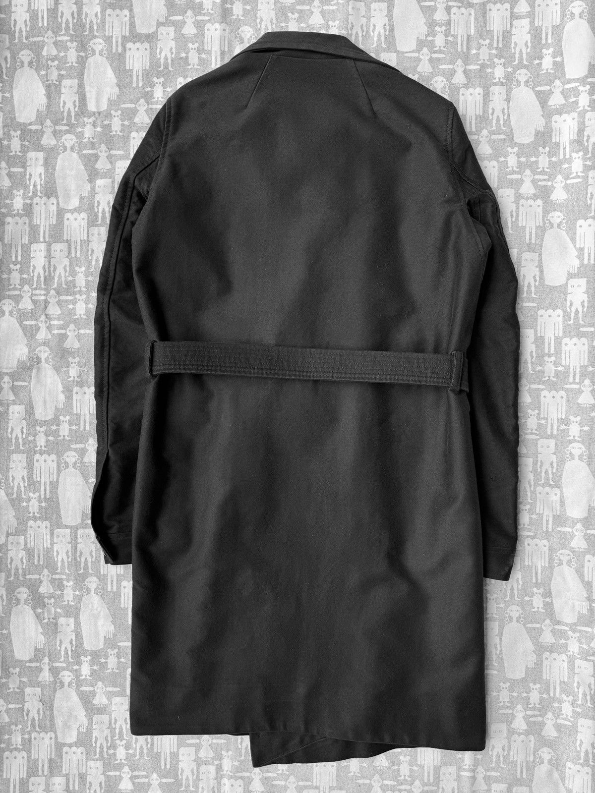 Rick Owens Rick Owens AW09 Double Breasted Belted Crust Cotton Coat Size US S / EU 44-46 / 1 - 10 Thumbnail