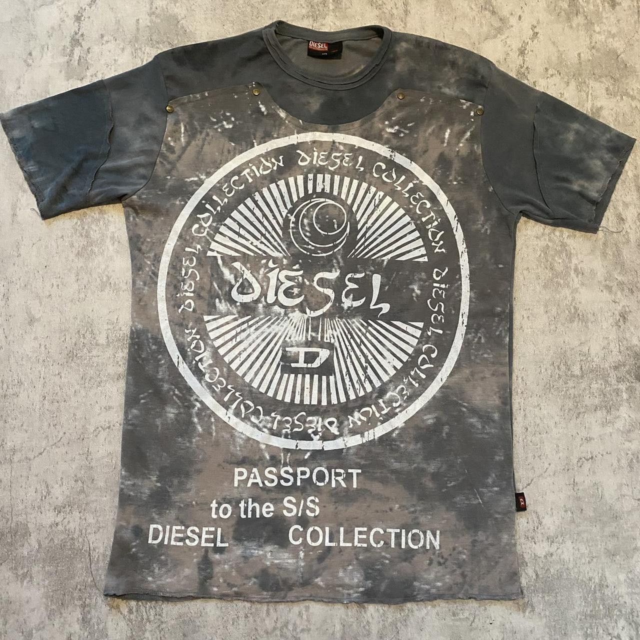 Diesel Diesel Opium Vintage y2k Rock Metal Goth Punk Size US XXL / EU 58 / 5 - 1 Thumbnail