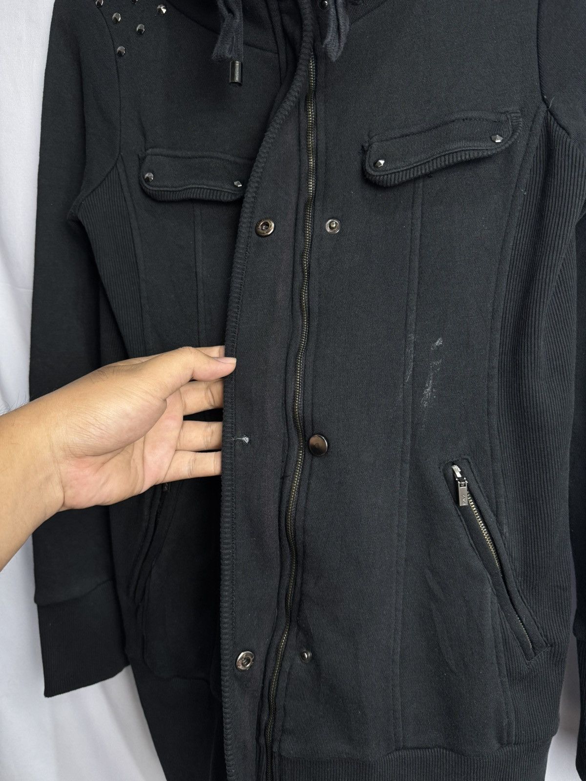 GOSTAR DE FUGA × Japanese Brand Japanese Studded Numerous Viki Sweater Jacket Archived Size US S / EU 44-46 / 1 - 3 Thumbnail