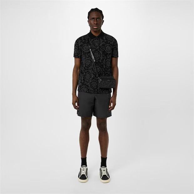 Versace o1g2r1mq0824 Size: OS / Embroidery Bag in Black Size ONE SIZE - 5 Thumbnail