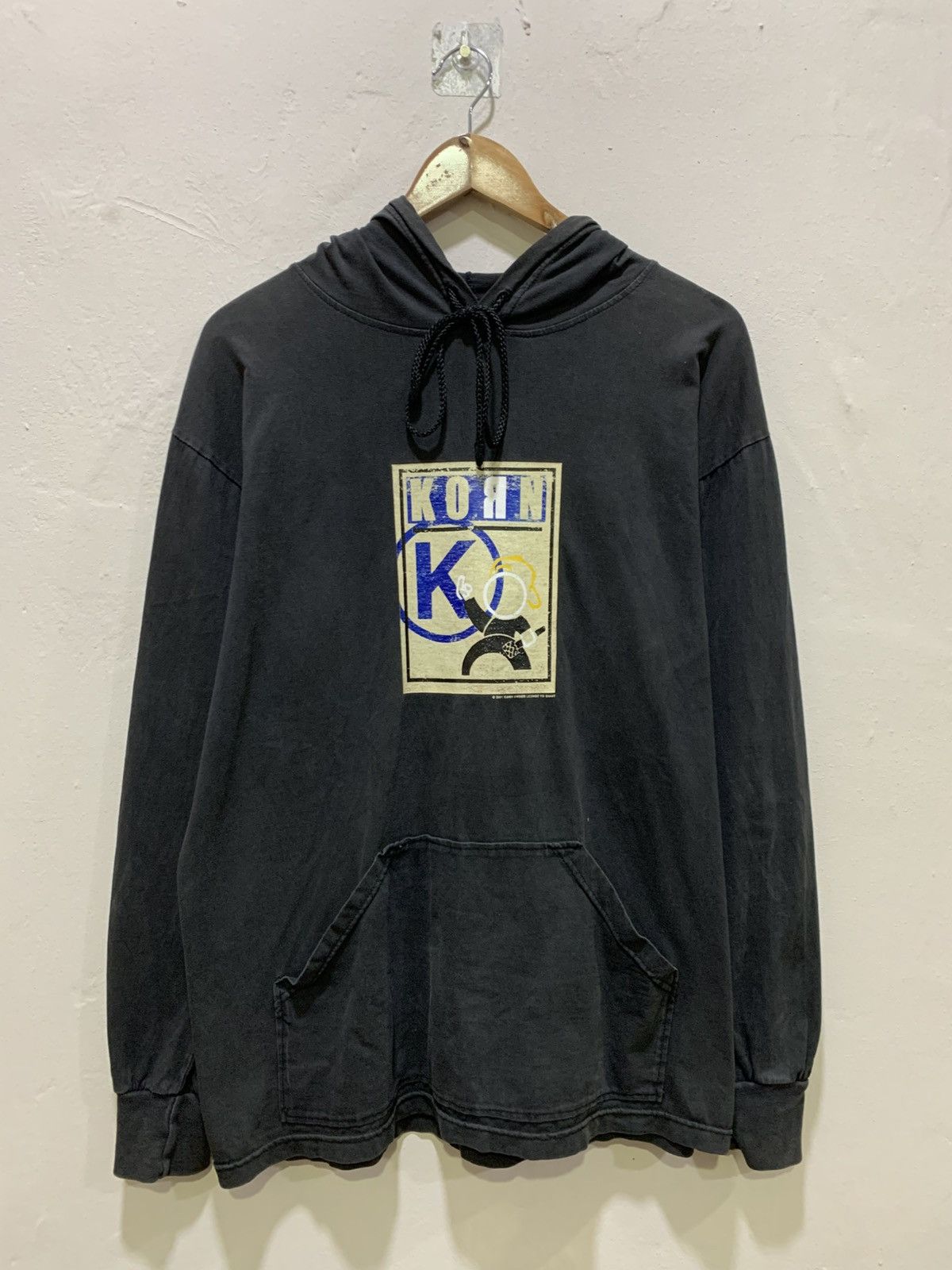 Band Tees Vintage Korn Middle Finger Hoodie Metal Band 2001 Giant Size US L / EU 52-54 / 3 - 1 Thumbnail