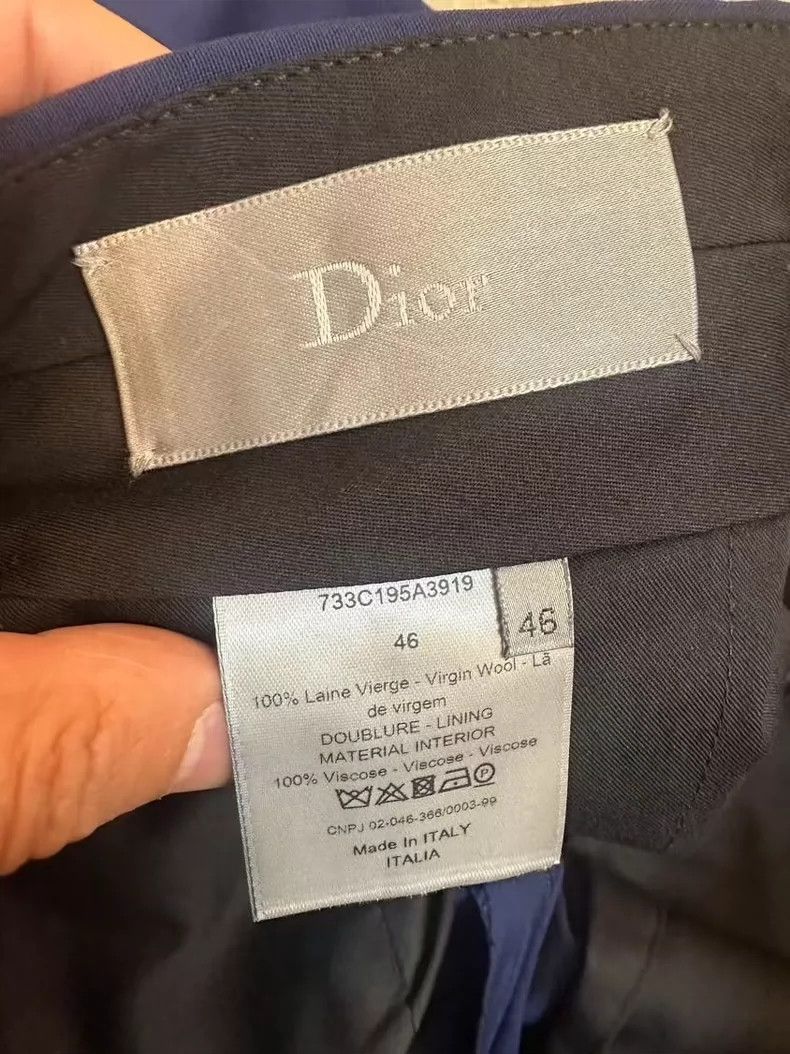Dior Dior Wool trousers 2502-Nextarrow Size 46R - 7 Thumbnail