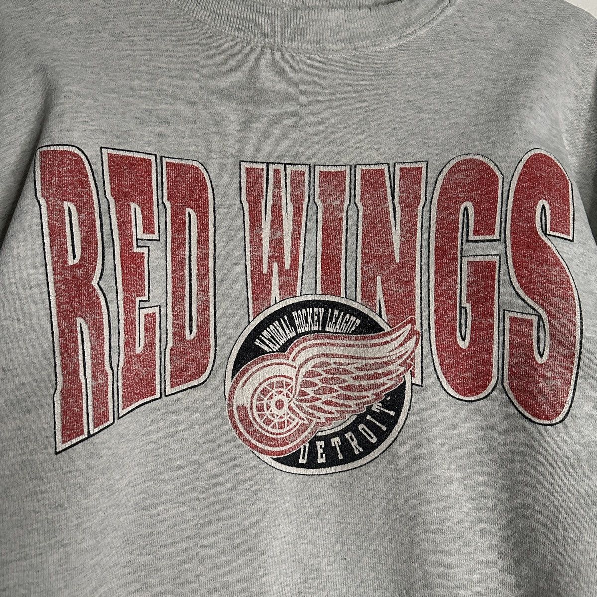 NHL Vintage Red Wings Crewneck Sweatshirt - L Size US L / EU 52-54 / 3 - 3 Thumbnail