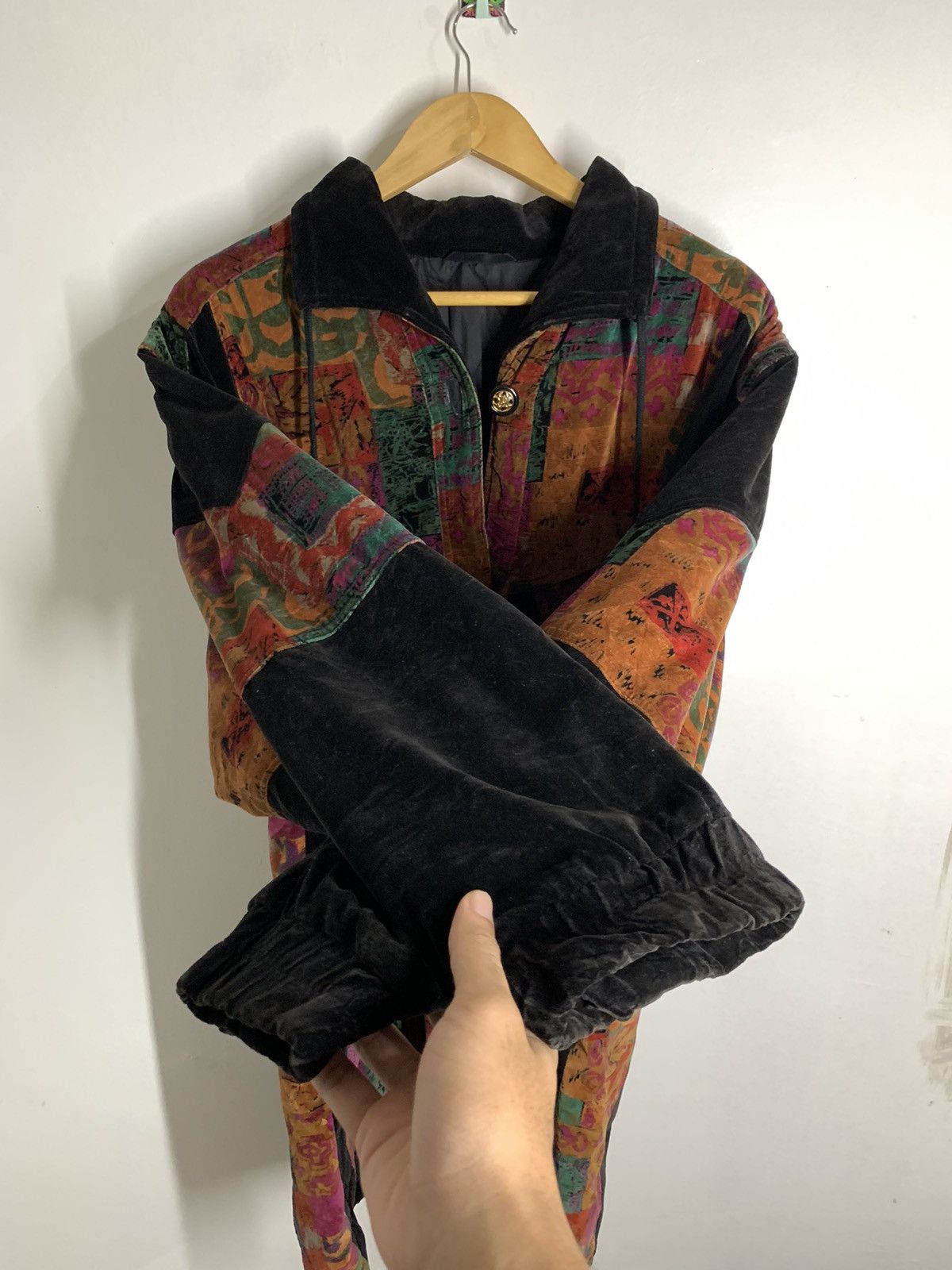 Designer × Japanese Brand × Vintage 🔥 Vintage Japanese Brand Patchwork Jacket Size US M / EU 48-50 / 2 - 12 Thumbnail