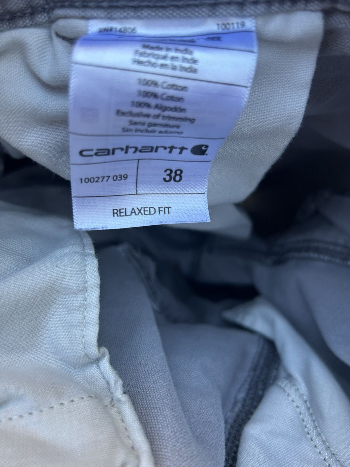 Carhartt Wip Carhartt vintage 2004 grey skating short baggy w pockets Size US 38 / EU 54 - 4 Thumbnail